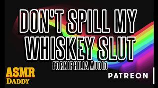 Don't Spill Daddy's Drink You Coffee Table Slut - Forniphilia Kink Audio