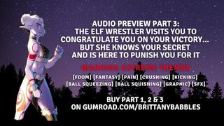 Audio Preview Part 3: The Elf Wrestler Visits You to Congratulate You On Your Victory...