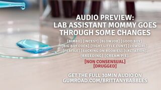 Audio Preview: Lab Assistant Mommy Goes Through Some Changes