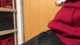 Sucked the fuck out of the Gym Teachers dick in his equipment room
