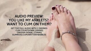 Audio Preview: You Like My Anklets? Want To Cum On Them?