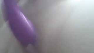 HOT AF SNAPCHAT SEX: Cumming HARD and LOUD on my toy