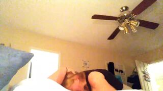 Blowjob face fucking Woke me up for some head
