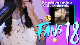 ASMR : Reaction to videos of my fans. Episode 18 - Agatha Dolly -