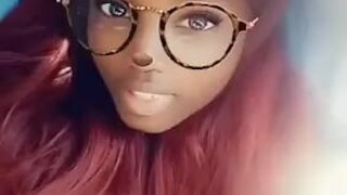 Freaky Sexy Snapchat Goddess Ebony Teen Plays And Teases Her Big Tits Hot Video - Mastermeat1
