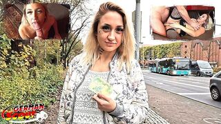 GERMAN SCOUT - CHEATING TEEN GINA MADE TO HOOKER AT REAL STREET CASTING