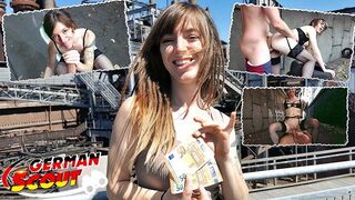 GERMAN SCOUT - SLIM DREADLOCKS GIRL NICKY - PICKUP AND PUBLIC FUCK AT STREET CASTING