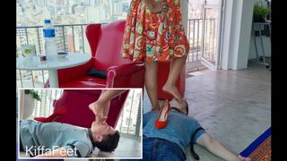 PREV Kiffa The sadistic Boss 2 Sexist employee got foot gagging from Perfect Boss FOOT WORSHIP