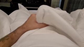 Hotel Fun, Cumming Under The Sheets For You.