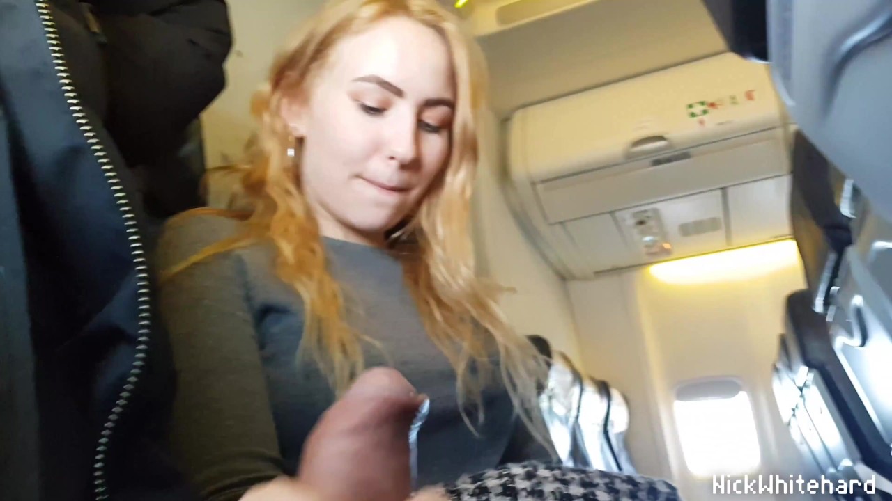 Blowjob in plane