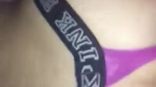 Sexy Lightskin teen won't stop moaning (more vids on my page))
