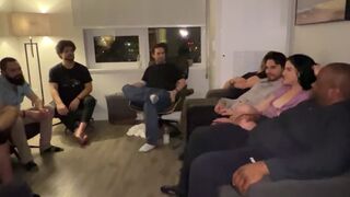 Her first anal gangbang! - 11 guys fuck Vanessa Cliff in the ass