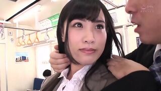 Japanese Babes Frozen And Fucked On The Bus