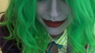 Martha Wayne (Female Joker) Gets Off - cosplay, geeky af, happy halloween