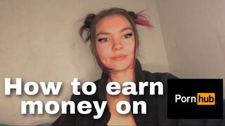 How to make money on Pornhub! Earn money!
