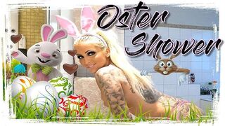 German Teen SPECIAL EASTER Gift for You - Bathroom Dirty Talk Solo Masturbation