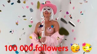 Dirty Lady has received a 100 000 followers!!! Thank you friends
