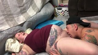 Hot & Pregnant- Kate gordon & Flash test out a Cock Ring tandem