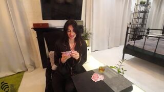 Playing cards with a hot stepmom